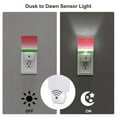 thumbnail image 3 of Cauagu Watermelon Print LED Nightlight,0.5W Night Lights Plug into Wall 1 Pack with Dusk-to-Dawn Light Sensor Soft Glow Lamp for Bathroom Adult Hallway-UK, 3 of 7