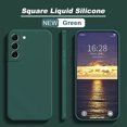 thumbnail image 1 of S20 S21 FE S22 S23 Plus Square Liquid Silicone Case For Samsung Galaxy S10 S10E Note 20 Ultra 5G Cover, 1 of 7