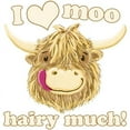 thumbnail image 3 of CafePress - Wee Hamish Loves Moo! Pajamas - Women's Light Pajamas, 3 of 4