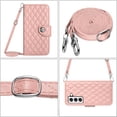 thumbnail image 5 of for Samsung Galaxy S22 Plus Wallet Case, Elegant Card Holder Cash Slot PU Leather Kickstand Shoulder Strap Shockproof Protective Flip Women Girls Case Cover for Samsung Galaxy S22 Plus, Coralpink, 5 of 6