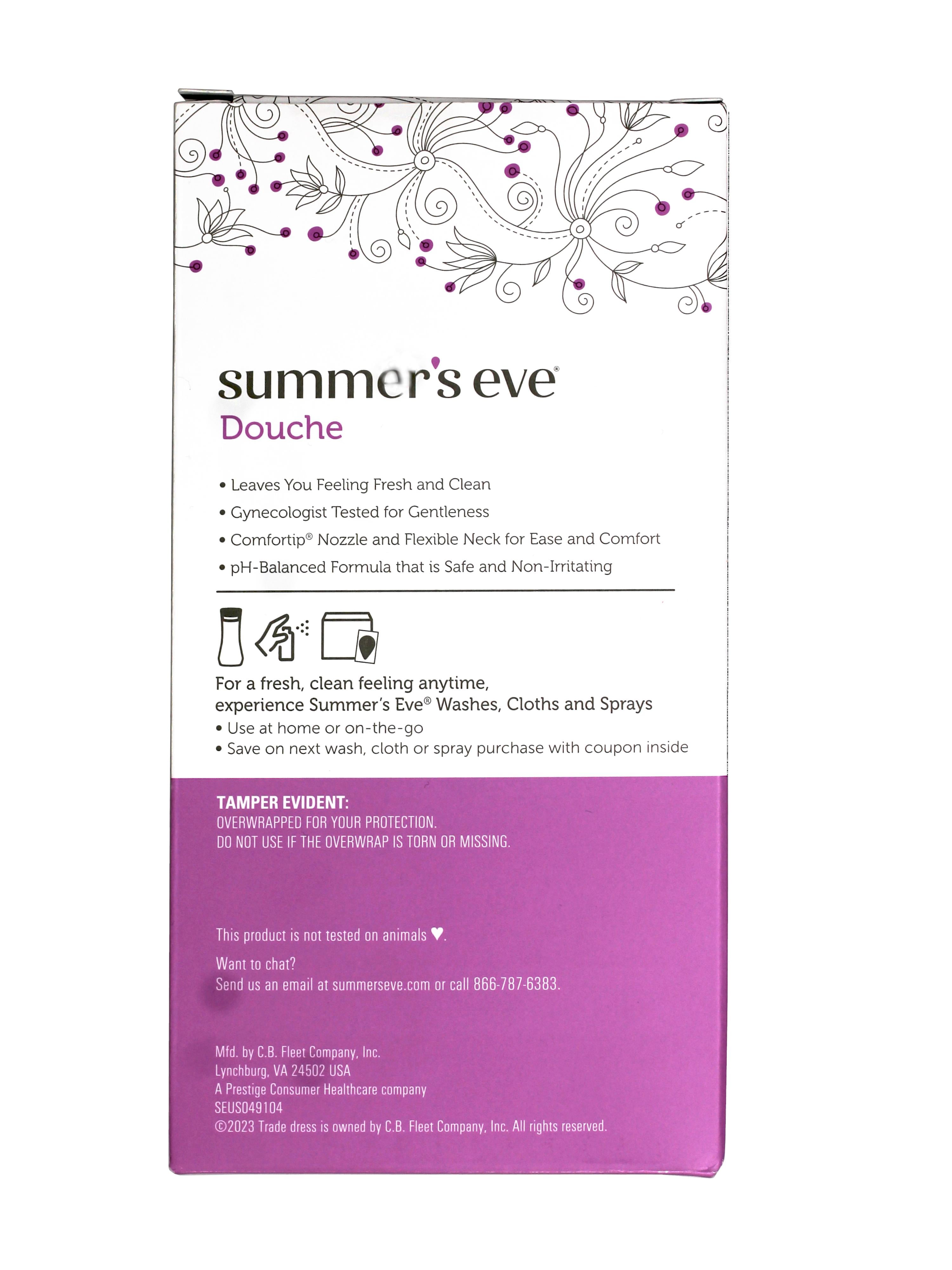 Summer's Eve Douche, Island Splash, 2 Units, 4.5 Fl Oz (Pack of 12)