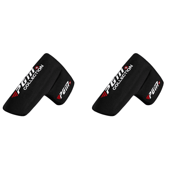 2X Putter Head Cover Headcover Golf Club Heads Cover Putter Headcover for Golf Embroidery Headcover