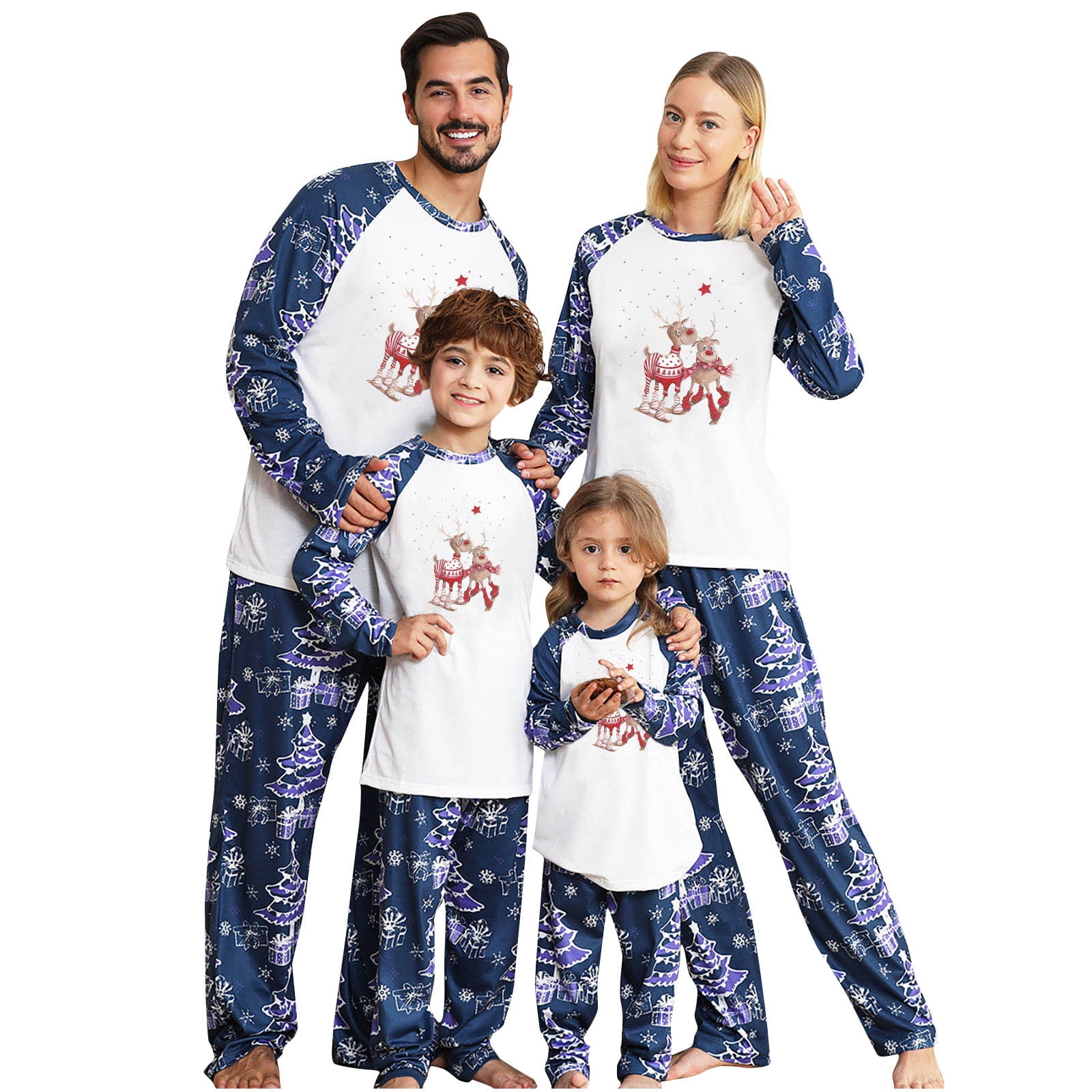 logo genetically hatred Matching Christmas Pyjamas Adult Kids Baby Xmas Family Sets Nightwear Pjs  Sets Sleepwear Pijamas Familiares de Navidad - Walmart.com