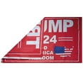 Black and Friday Deal 2024!2 Pack 2024 TrumpFlag 3x5 Feet 2024 DonaldTrump For President Outdoor