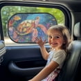 thumbnail image 3 of KUIFORTI Turtle Car Window Shade 2 Pack Cling Sunshade for Car Windows, Baby Side Window Car Sun Shades for Blocking Sun Glare, UV Rays, 3 of 8