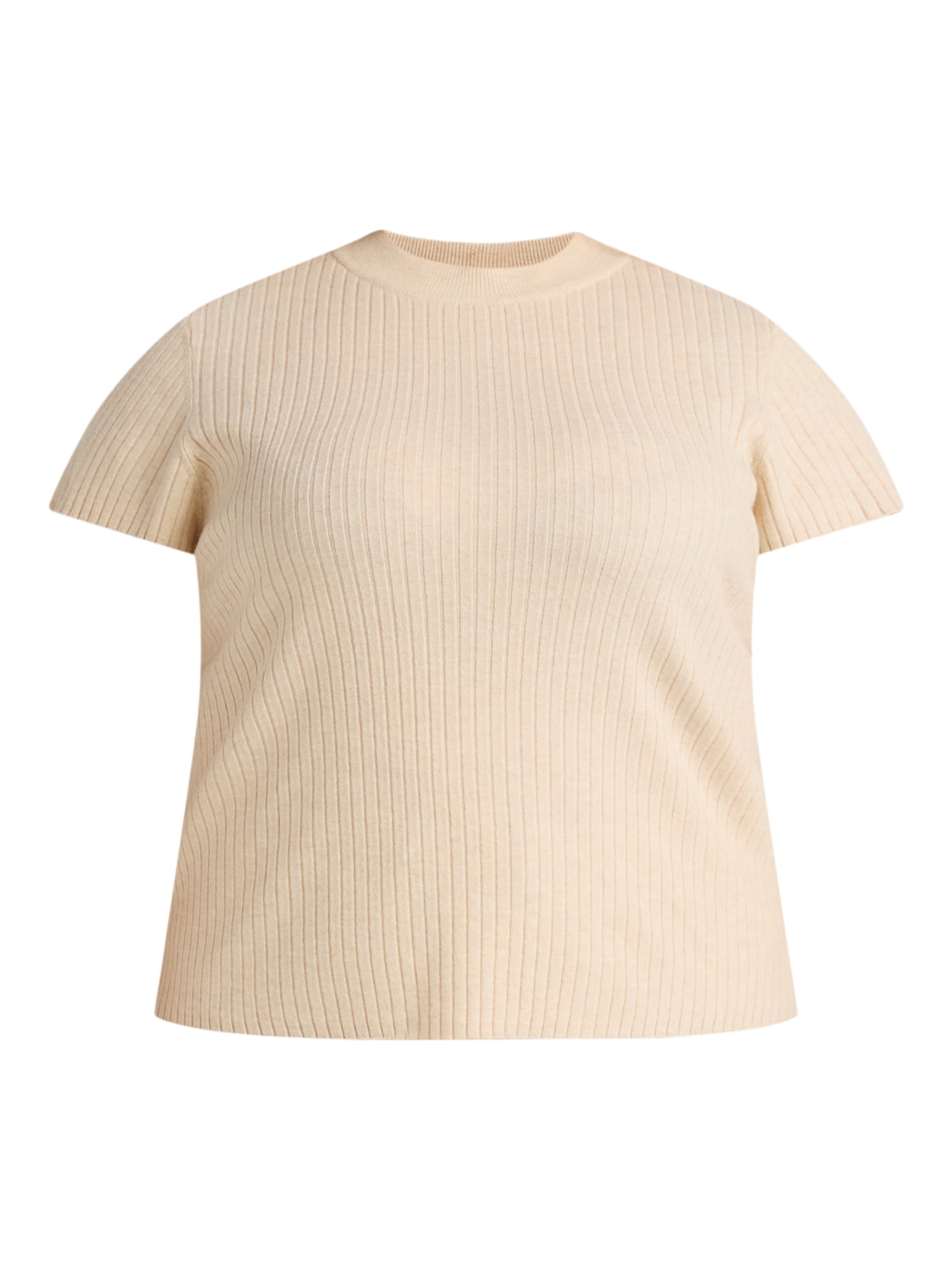 Terra & Sky Women's Plus Size Top and Pants Sweater Set, 2-Piece