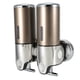 thumbnail image 3 of Dispensador de jabón líquido para ducha de montaje en pared, dispensadores de champú manuales para baño de Hotel Toliet6030, tazas dobles, 3 of 10