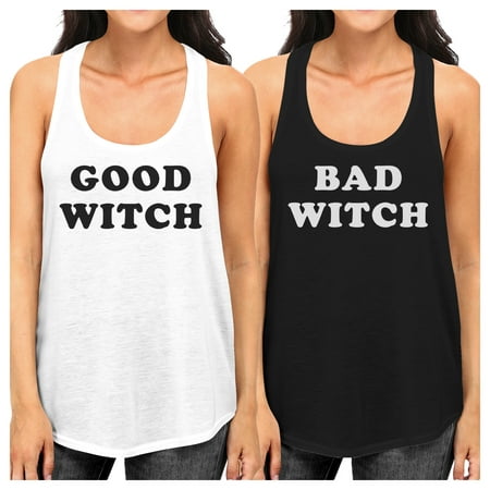 Good Witch Bad Witch Best Friends Matching Tank Tops For (Best Friend Matching Tank Tops)