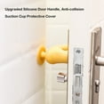 thumbnail image 6 of Uanit Silicone Handle Door Stop 1 Pcs Gloves Door Knob Sleeve Door Knob Protector Handle Protector Doorknob Cover Furniture Supply Door Pull Bar Cushion Cover for Doorknob Door Knob Cover Door, 6 of 9