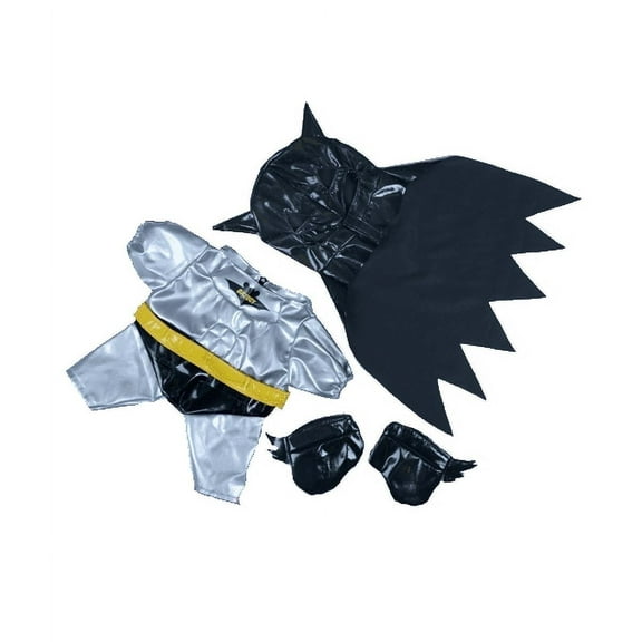 Plush Gear Bat Boy Costume for 14"-18" Soft Toy - Halloween Plush Outfit, Cute & Charming