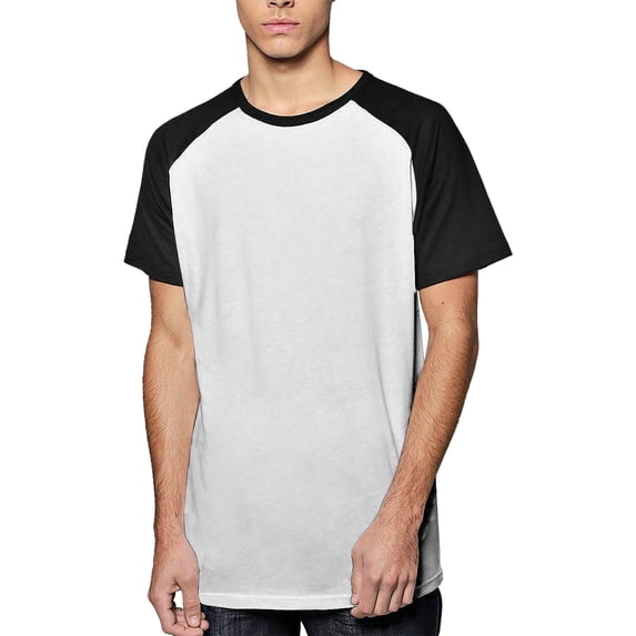 Hat and Beyond Mens Athletic Baseball Tri-Blend Short Sleeve Raglan T shirts