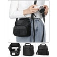 thumbnail image 2 of Deago Single Shoulder Crossbody Compact Camera Bag Case for Canon Nikon Sony SLR DSLR Mirrorless Cameras and Lenses (Black), 2 of 9