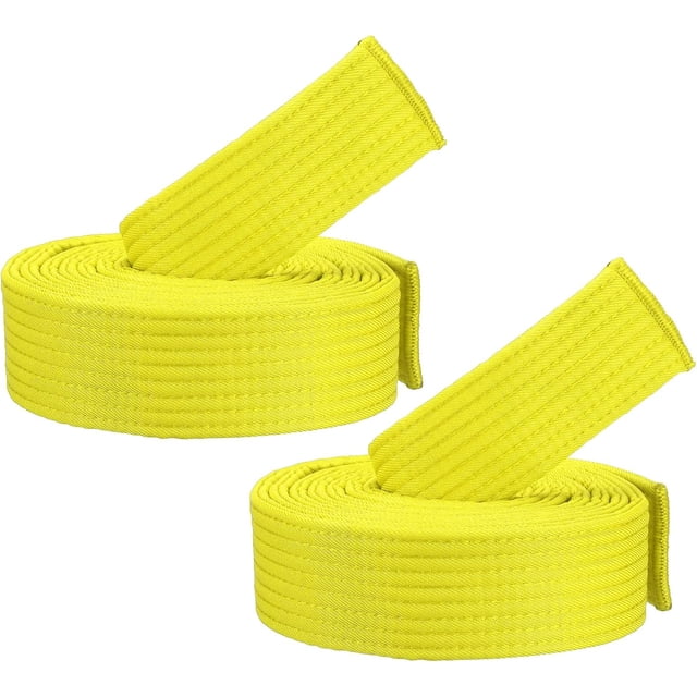 Taekwondo Colored Ranking Belts, Polyester Martial Arts Judo Karate Belt for Coach Teaching Practice