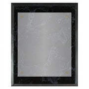 Wood Board Document Holder Plaques Kits 12"x15" Marble Board with 11" x 14" Plexiglass