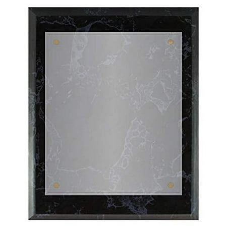 Wood Board Document Holder Plaques Kits 12"x15" Marble Board with 11" x 14" Plexiglass