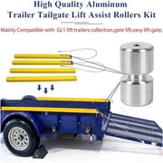 Aluminum Roller Replacement Kit for Lift Trailer Assist Quick Installation GORILLA-LIFT Trailer Tailgate