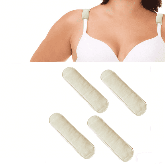 FVDPWYE 4Pcs Bra Strap Pads Lightweight Soft Sturdy Comfortable Shoulder Protection Pads