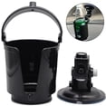 thumbnail image 2 of Adjustable Car Cup Holder for Beverages, Fits Most Vehicles, Black, 2 of 8