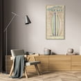 thumbnail image 3 of Paul Brent 9x18 Gallery Wrapped Canvas Wall Art Titled - Surf Panel II, 3 of 4