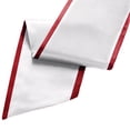 thumbnail image 3 of TOPTIE Adult Graduation Stoles 68 Inch Angled End Honor Sash Shawl of Student Class of 2026-White with Red-One Size, 3 of 3