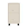thumbnail image 5 of Space Solutions 18" Deep 2 Drawer Mobile Letter Width Vertical File Cabinet, Stone, 5 of 15