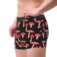 thumbnail image 4 of Fotbe Forest Mushrooms Men’s Total Support Pouch Boxer Briefs, X-Temp Cooling, Moisture-Wicking Underwear, Regular, Long-leg and Trunk-, 4 of 9