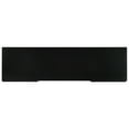 thumbnail image 4 of SAFAVIEH Zadie 1 Shelf Rattan Media Stand, Black With Natural Rattan/Black Legs (54 in. W x 15 in. D x 22 in. H), 4 of 7