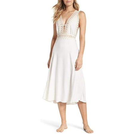 

Flora Nikrooz Sleepwear Blythe Nightgown Small - Ivory