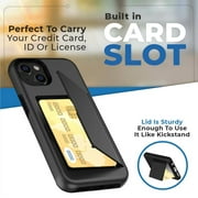 Apple iPhone 13 Mini Dual-Layer Wallet Case
