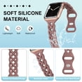thumbnail image 2 of Pulseras de silicona trenzada Bandiction para Apple Watch, 2 of 7