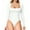 White, variant on Long Sleeve Bodysuit Square Neck Shapewear Tummy Control Body Suits For Women,Sexy Women's Body Slim Bodysuits Tops Underwear Body Elegant Long Sleeve Bodysuit for Women