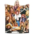 thumbnail image 2 of Blanket Dave Mustaine Ultra-Soft Micro Fleece Blankets Throw Blankets Carpet Gift for Home Decoration,Decor Sofa,Office,Dormitory Bed car Camp Couch All Seasons, 2 of 5