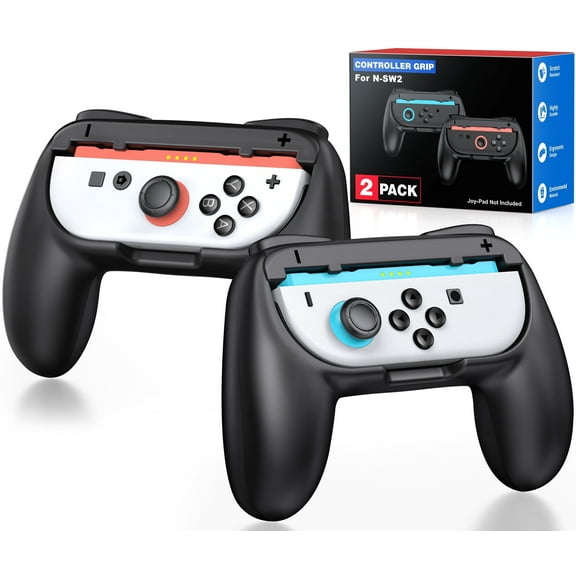 Beboncool 2-Pack Joycon Grip for Nintendo Switch 2 - Anti-Slip, Ergonomic Design for Extended Gaming