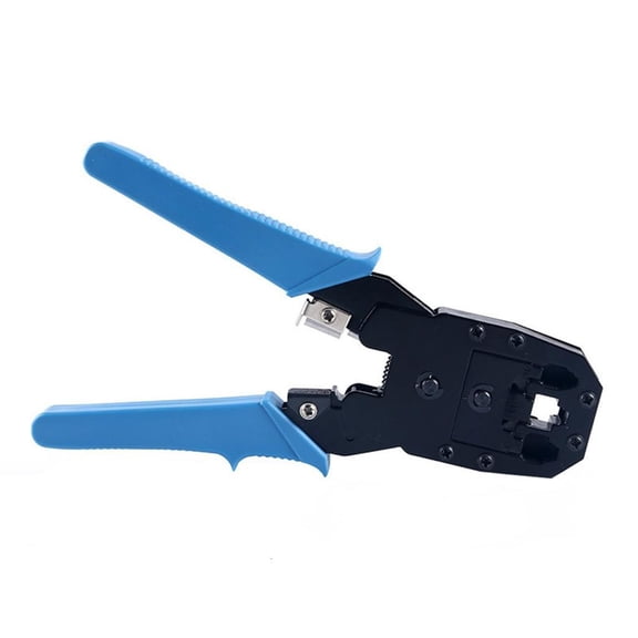 Ethernet Cable Crimping Tool For Cat5e Wire 3 in 1 Function Crimp Cut Stripper Phone Cable Connectors Steel Materials