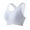 Light Gray, variant on Training Bras for Girls Support Sports Bra Yoga Strappy Scoop Neck Racerback for Teens Kids Padded Comfort Dance Crop Top soft bra 12-13 Years