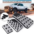 thumbnail image 3 of Accelerator Gas Pedal Brake Pedal Cover Foot Pedal Pads Kit for Ram 2011-2019 1500 2500 3500 5500, 3 of 7
