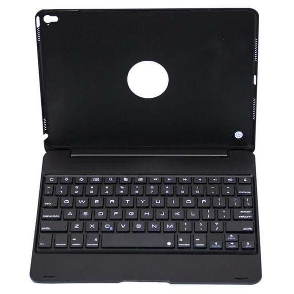 Sidaley Funda de teclado inalámbrico Bluetooth con cubierta de teclado de aleación de tableta inteligente Sleep/Wake para 9,7 ''iPad Air 2 Juegos de teclado y mouse para computadora