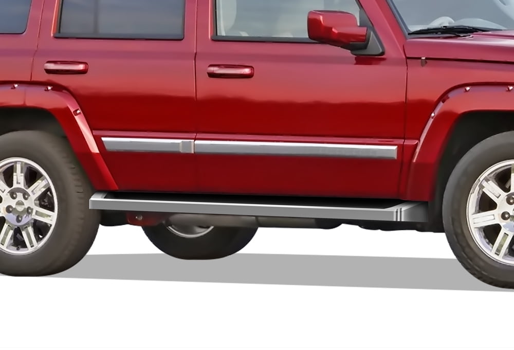 APS iBoard Running Boards Style Compatible with Jeep Commander 20062010 & Jeep Grand Cherokee