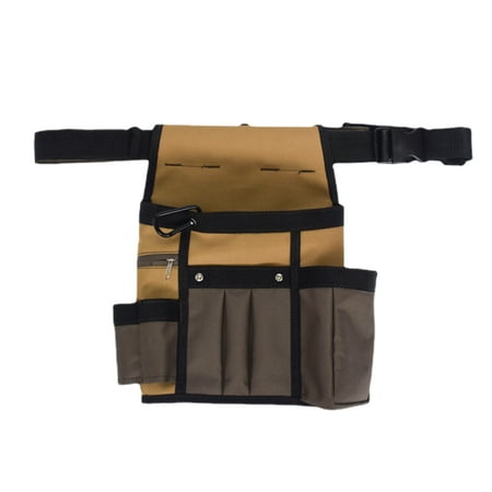 

Electrician Tool Belt | Multi Pockets Utility Belt Pouch | Adjustable Tool Belt Bags for Construction Electrician Carpenter Gardener Tool Belt Organizer