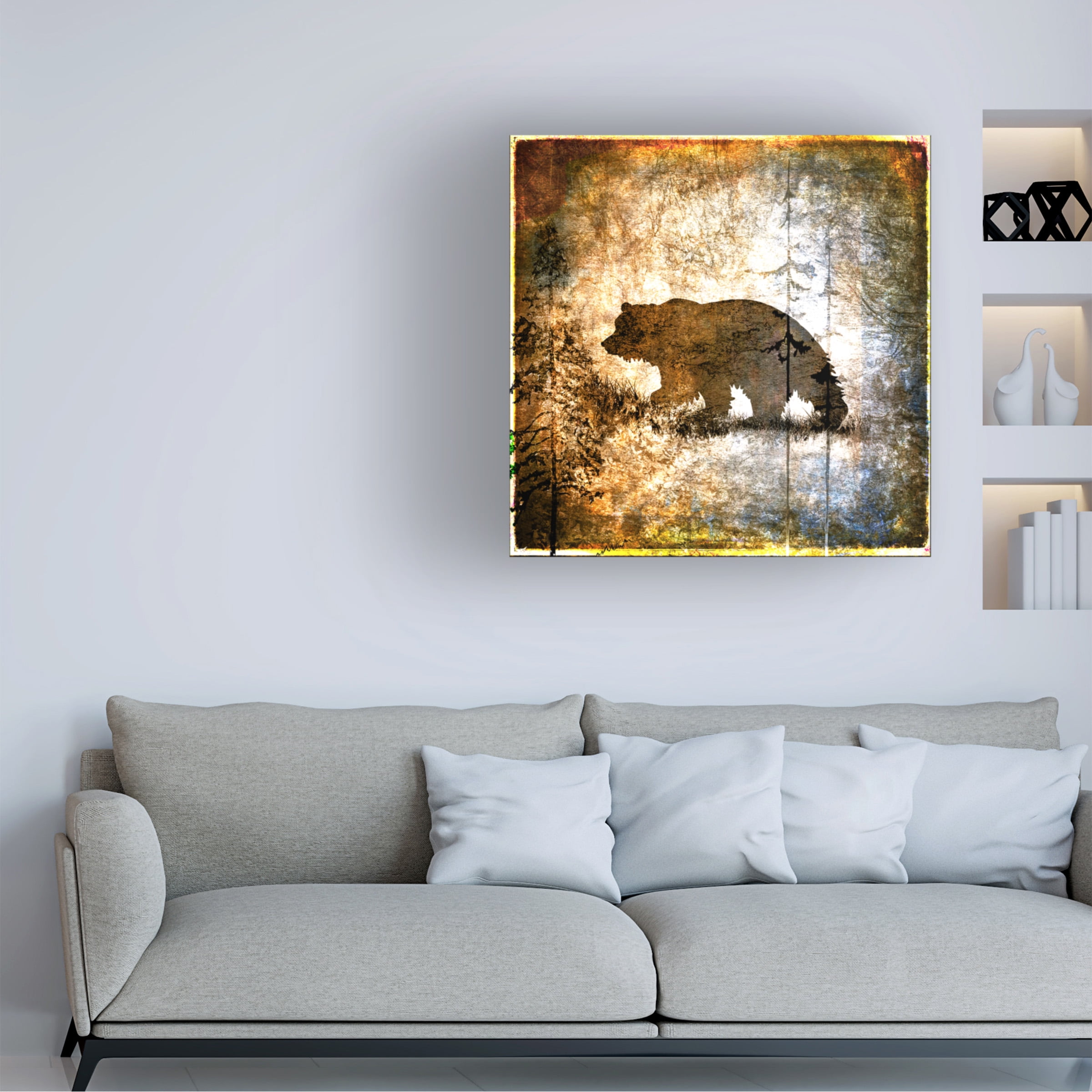 LightBoxJournal 'High Country Bear' Canvas Art