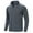 2-Dark Grey, variant on Xidunhg Men's Running Shirts Long Sleeve Athletic Shirt Lightweight Quick Dry Quarter Zip Pullover for Men Workout Gym Golf