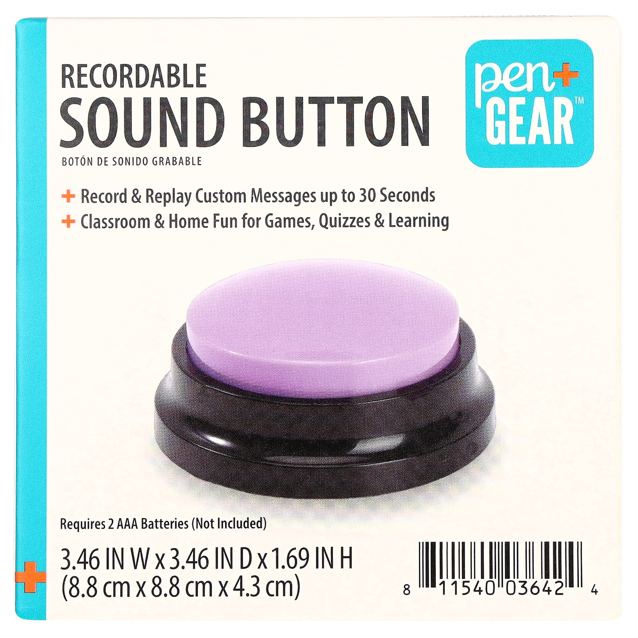 Pen+Gear Recordable Sound Button