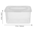 thumbnail image 2 of SNNROO 2 Pcs Weighted Wipe Dispenser Box Baby Wipes Wet Tissue, 2 of 8