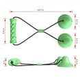 thumbnail image 5 of Dog Toys Pet Double Sucker Serrated Molar Stick Interactive Suction Cup Elastic Ropes Tooth Clean Chewing Squeaky Toothbrush, 5 of 5