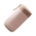 thumbnail image 1 of Shengyu Breakfast Cup Coffee Mug Milk Jar Long-lasting Rustproof Flask Multicolored Household Accessories Water Container Light Green Light Pink/680ML, 1 of 6