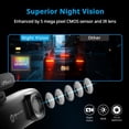 thumbnail image 3 of Dash Cam HP f499x 4K+1080P frontal y trasera con tarjeta de 64 GB, 3 of 9