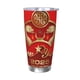 thumbnail image 1 of Año de la serpiente 2025 Feliz Año Nuevo chino 2025 Vaso de acero inoxidable Taza de café de viaje de 20 oz Taza térmica portátil con tapas, 1 of 7
