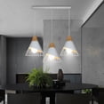 thumbnail image 4 of Artistic Pendant Light, Modern Wood Pendant Lights For Dining Room Kitchen, 4 of 5