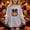 A120 Gray, variant on Tween Kids Pumpkin Bow Print Graphic Sweatshirts Girls Long Sleeve Crewneck Pullover Tops Youth Fall Harvest Outfits Slouchy Drop Shoulder Sweaters Casual Wear, Size 11-12