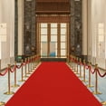 thumbnail image 4 of Waterproof Red Carpet Runner, 333ft Large Size, Anti-Slip, High-Density Polyester Fiber, Perfect for Indoor and Outdoor Events, 4 of 8